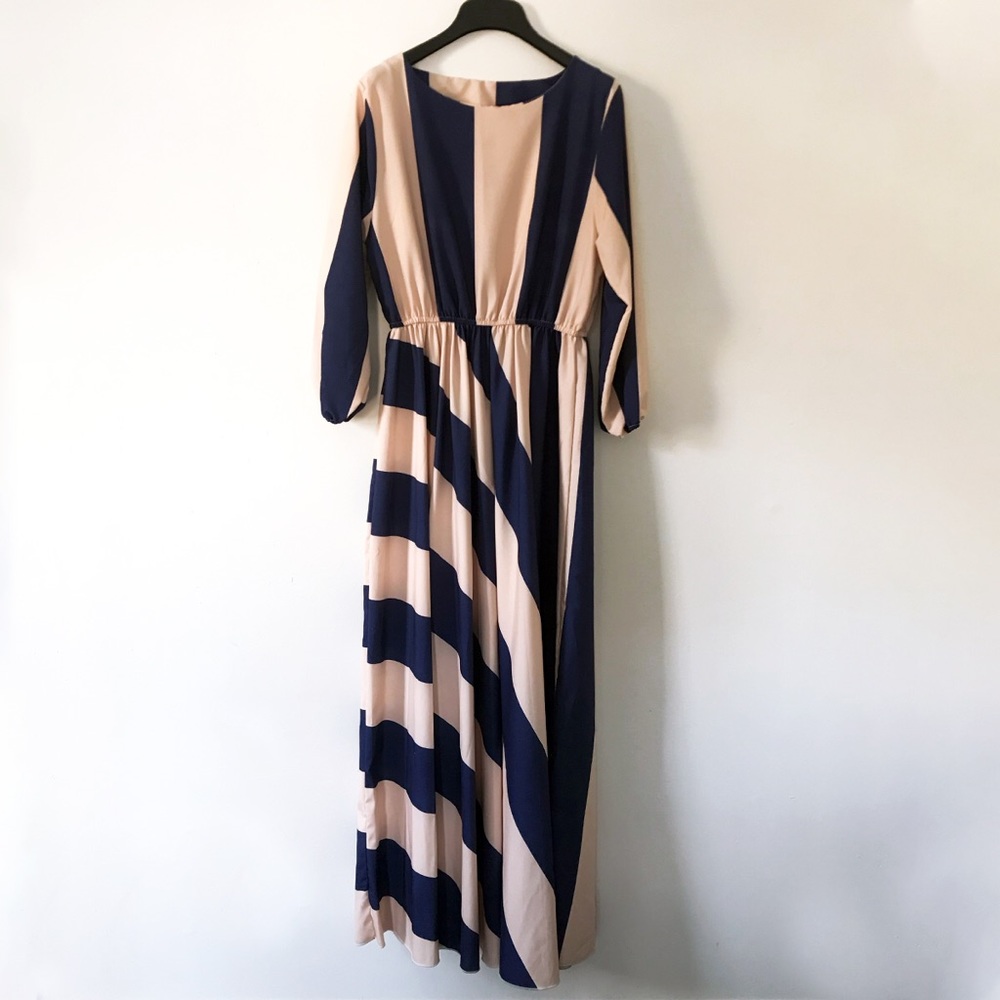 Striped Maxi Dress